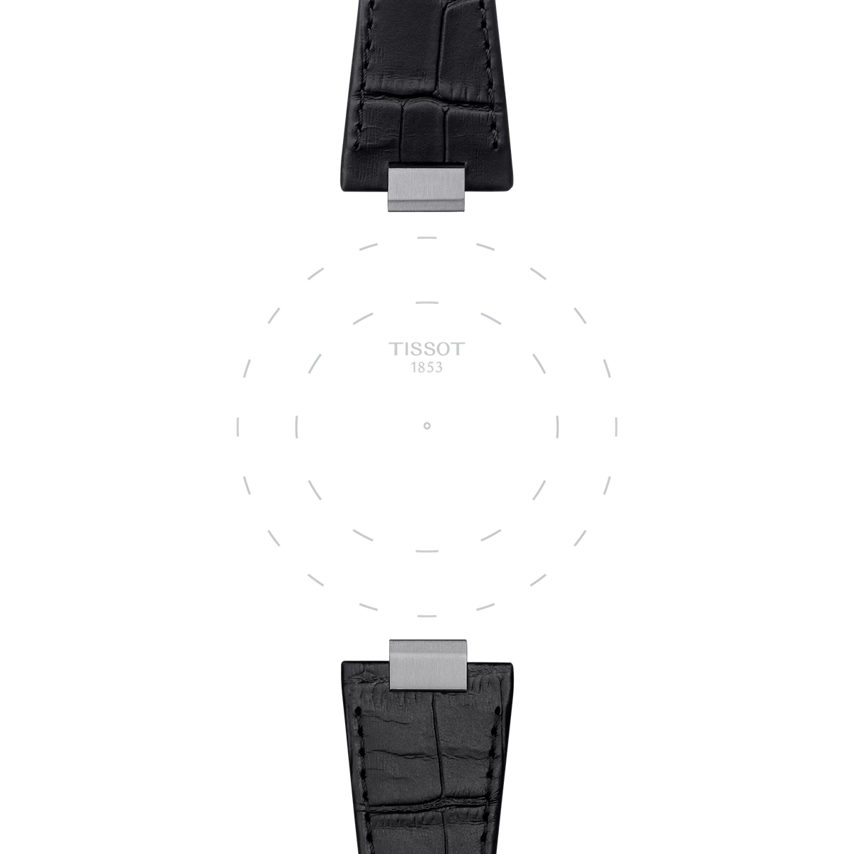 PRX Strap · Black Leather · 40 mm