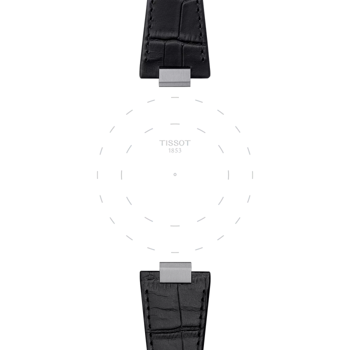 PRX Strap · Black Leather · 40 mm