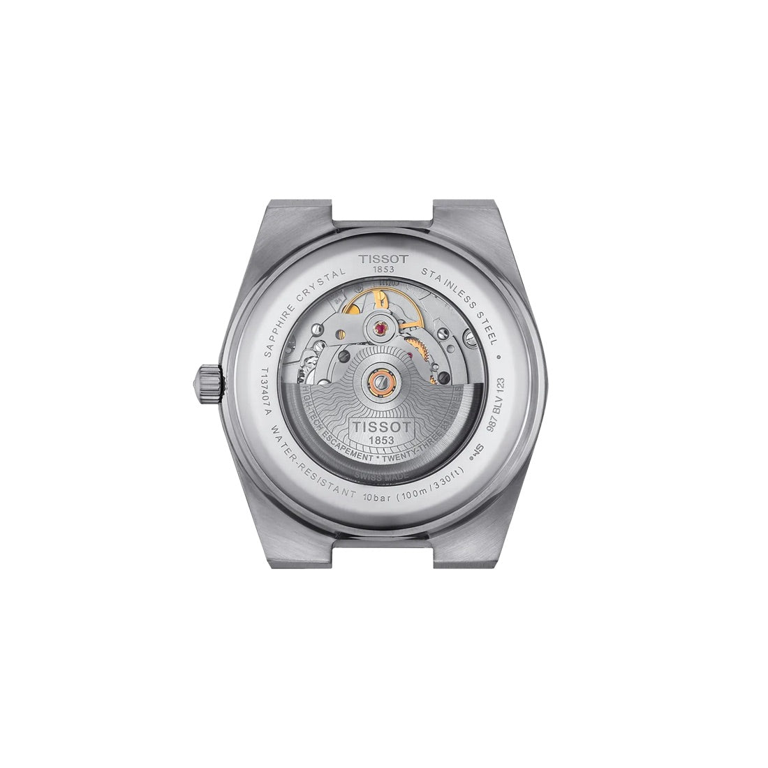 Tissot PRX Textured Silver & Rose Gold 40 mm