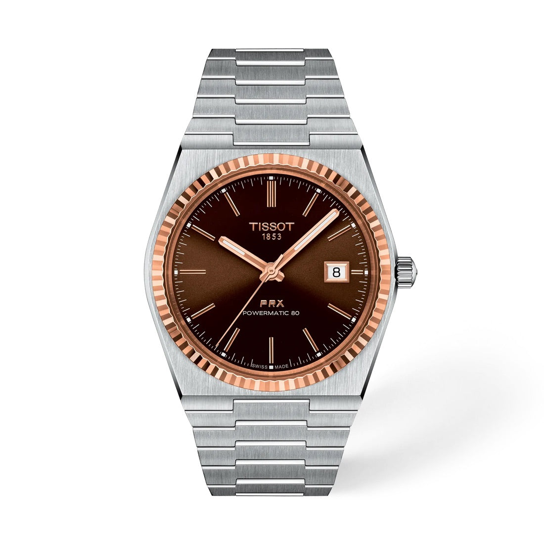 Tissot PRX Brown & Rose Gold 40 mm