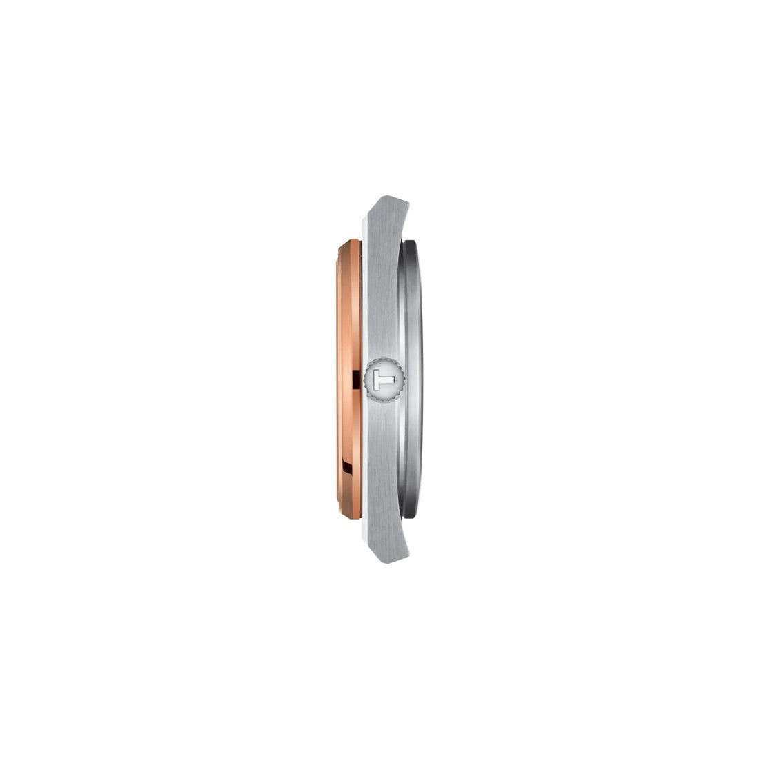 Tissot PRX Textured Silver & Rose Gold 40 mm
