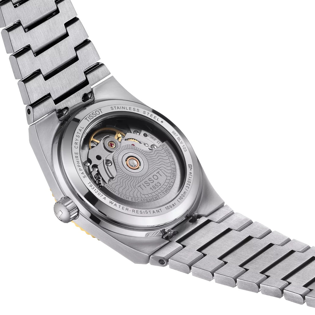 Tissot PRX Silver & Gold 35 mm