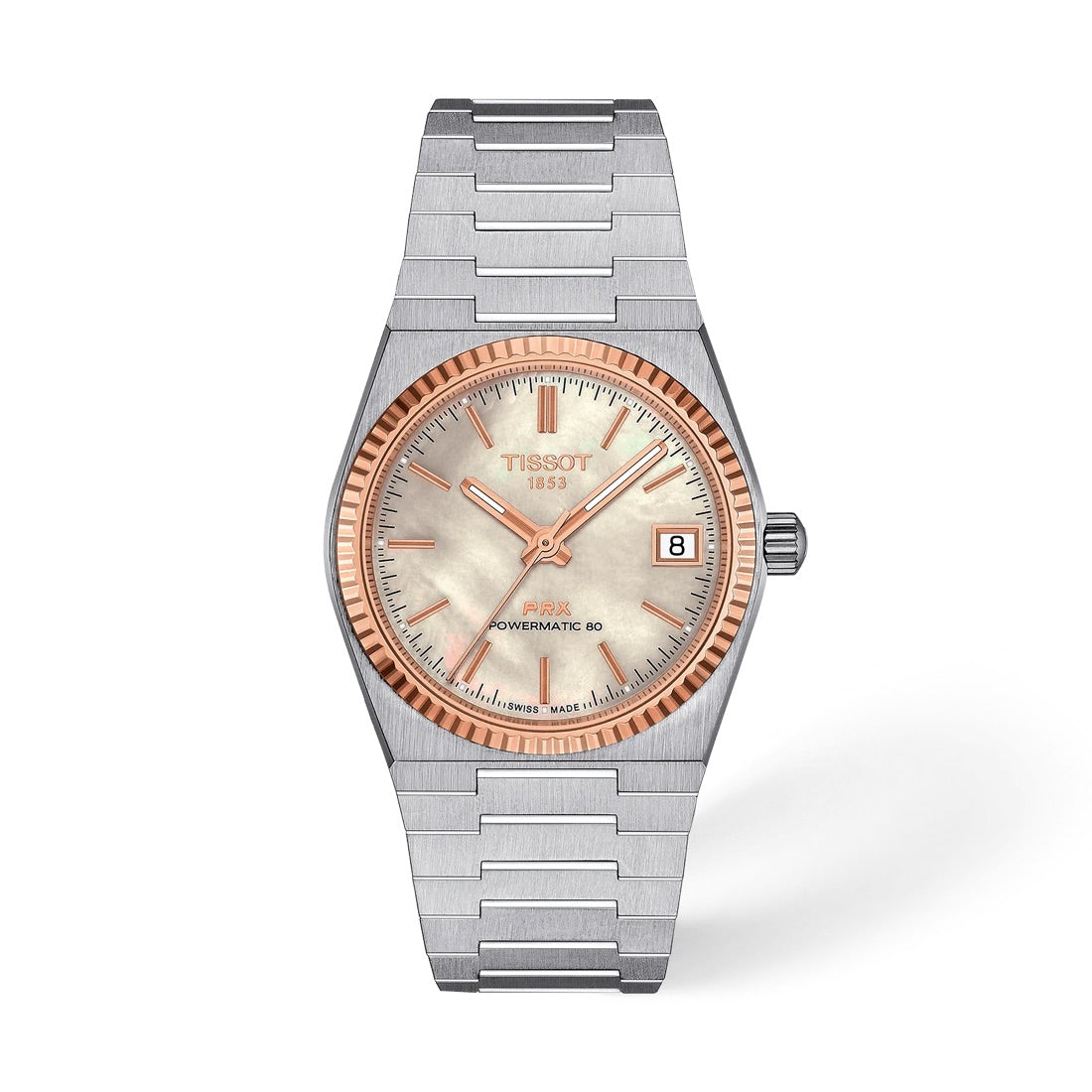Tissot PRX Pearl & Rose Gold 35 mm
