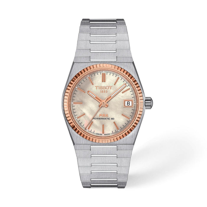 Tissot PRX Pearl & Rose Gold 35 mm
