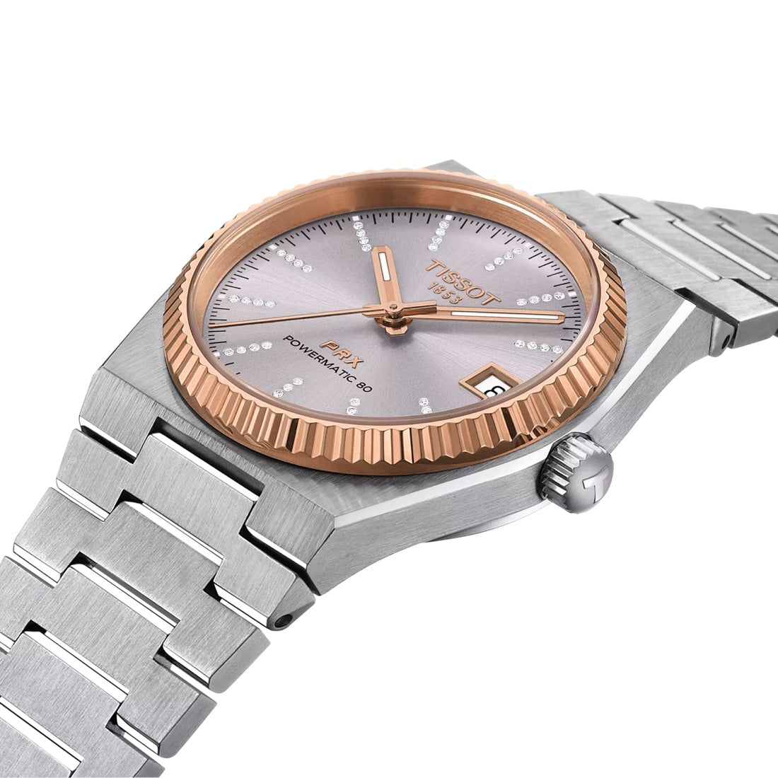 Tissot PRX Pink & Rose Gold 35 mm