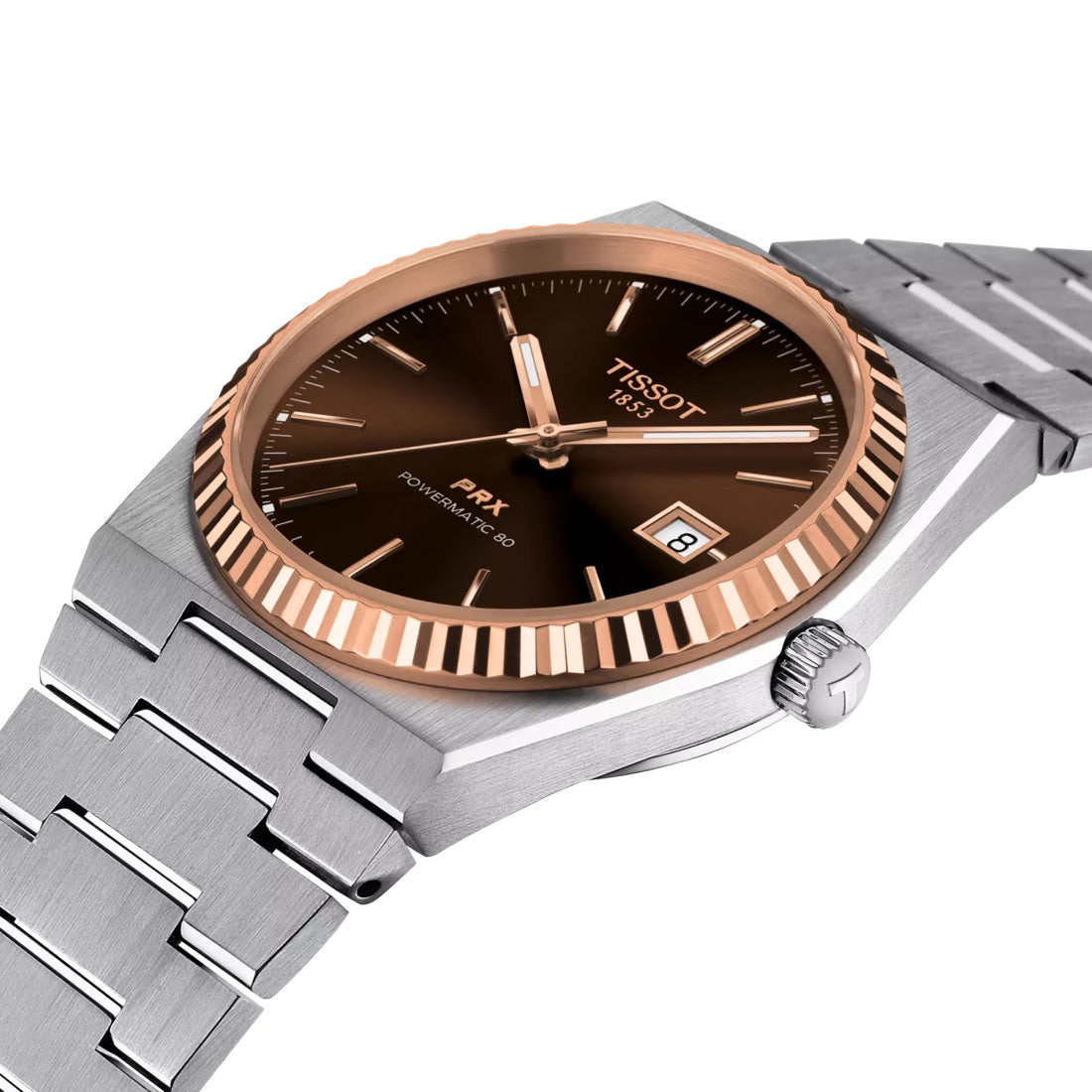 Tissot PRX Brown & Rose Gold 40 mm